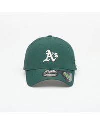 KTZ - Cap 9Forty Mlb Recycled Midi Oakland Athletics Dark/ Light Cream - Lyst