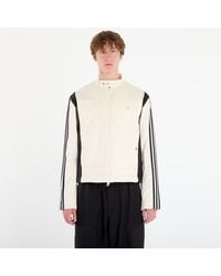 adidas Originals - Jas Adidas Premium Waxed Jacket Cream/ Off - Lyst