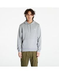 Fred Perry - Tipped Hooded Sweatshirt Steel Marl - Lyst
