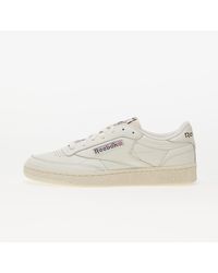 Reebok - Club C 85 Vintage Chalk/ Alabaster/ Maroon - Lyst