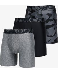 Under Armour - Ua Performance Tech 6" Boxerjock 3-Pack/ Castlerock - Lyst