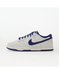 Nike - Baskets dunk low retro summit white/ deep royal blue eur 44.5 - Lyst