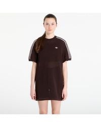 adidas Originals Premium Crochet Dress in Blue | Lyst