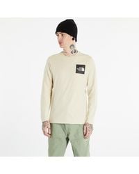The North Face - L/s Fine Tee Gravel - Lyst