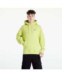 Nike Sportswear Revival Fleece Pullover Hoodie C Atomic Green/ White - Grün