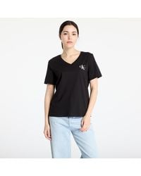 Calvin Klein - T-Shirt Jeans Logo Vn 2 Pack Tee - Lyst