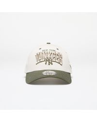 KTZ - New York Yankees White Crown 9forty Adjustable Cap Ivory/ New Olive - Lyst