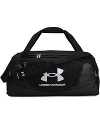 Under Armour - Borsone Medio Undeniable 5.0 Metallico Argento - Lyst