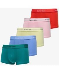 Calvin Klein - Icon Cotton Stretch Low Rise Trunk 5-Pack - Lyst