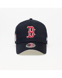 KTZ - Boston Red Sox World Series Patch 9forty E-frame Adjustable Cap Navy - Lyst