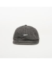 Obey - Cap Obey Pigment Bold 6 Panel Strapback - Lyst