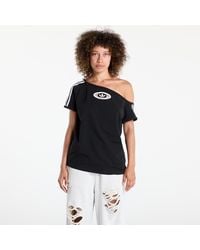 adidas Originals - T-Shirt Campus 2000 Off Shoulder T-Shirt - Lyst