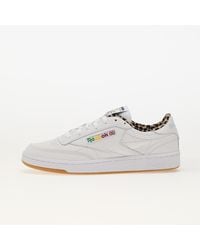 Reebok - Sneakers Club C 85 Vintage Ltd Ftwr/ Leopard/ Gum Eur - Lyst