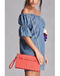 bamboo clutch forever 21