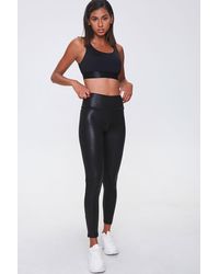 red leather pants forever 21