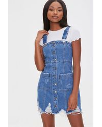 jeans dress overall