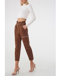 yellow cargo pants forever 21