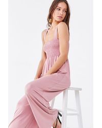 rose gold jumpsuit forever 21