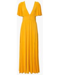 gold maxi dress forever 21