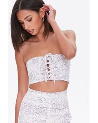 snakeskin top forever 21