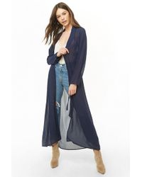 chiffon wrap coat