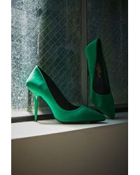 forever 21 green heels