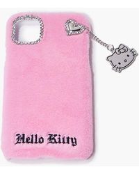 Forever 21 Plush Hello Kitty Case For Iphone 11 - Pink
