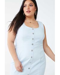 Forever 21 Vestito di jeans - Blu