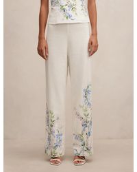 Forever New - Soleil Floral Placement Print Pant - Lyst