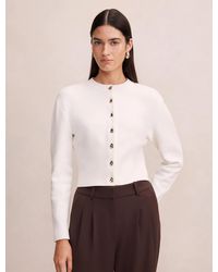 Forever New - Kaia Deep Hem Cardigan Sweater - Lyst