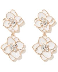 Forever New - Signature Capri Statement Flower Earrings - Lyst