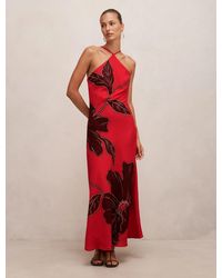 Forever New - Nova Arrow Neck Maxi Dress - Lyst