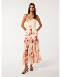 Forever New - Luca Dropped Waist Maxi Dress - Lyst