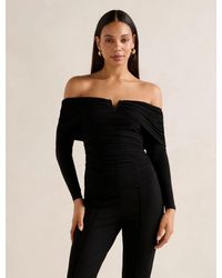 Forever New - Keely Hardwear Bardot Top - Lyst