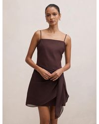 Forever New - Sienna Petite Sarong Mini Dress - Lyst