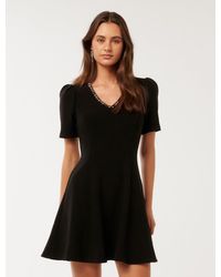 Forever New - Alessia Embellished Mini Dress - Lyst