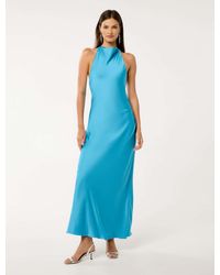 Forever New - Audrey Satin Backless Maxi Dress - Lyst