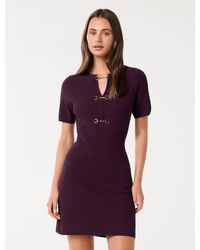 Forever New - Leena Trim Detail Mini Dress - Lyst