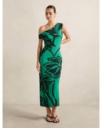 Forever New - Gisella Tipped Mesh Midi Dress - Lyst