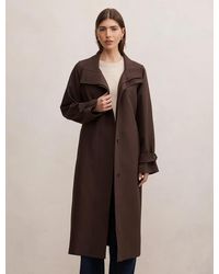 Forever New - Florence Funnel Neck Trench Coat - Lyst