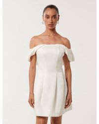 Forever New - Jacquie Petite Off Shoulder Dress - Lyst