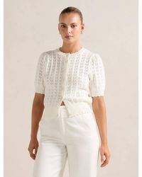 Forever New - Bianca Stitch Detail Knit Top - Lyst