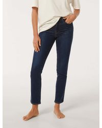 Forever New - Fran Straight-Leg Cropped Jeans - Lyst