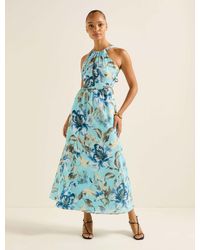Forever New - Dakota Printed Halter Midi Dress - Lyst