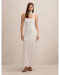Forever New - Arli Strapless Ruched Maxi Dress - Lyst