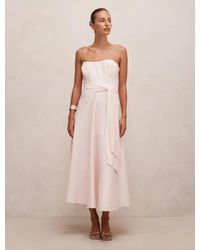 Forever New - Daniella Strapless Midi Dress - Lyst
