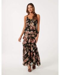 Forever New - Poppy Petite Ruffle Gown - Lyst