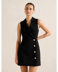 Forever New - Eddie Sleeveless Blazer Mini Dress - Lyst
