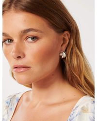 Forever New - Signature Sara Small Hoop Earrings - Lyst