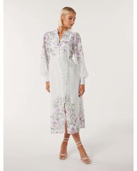 Forever New - Olympia Printed Shirt Dress - Lyst